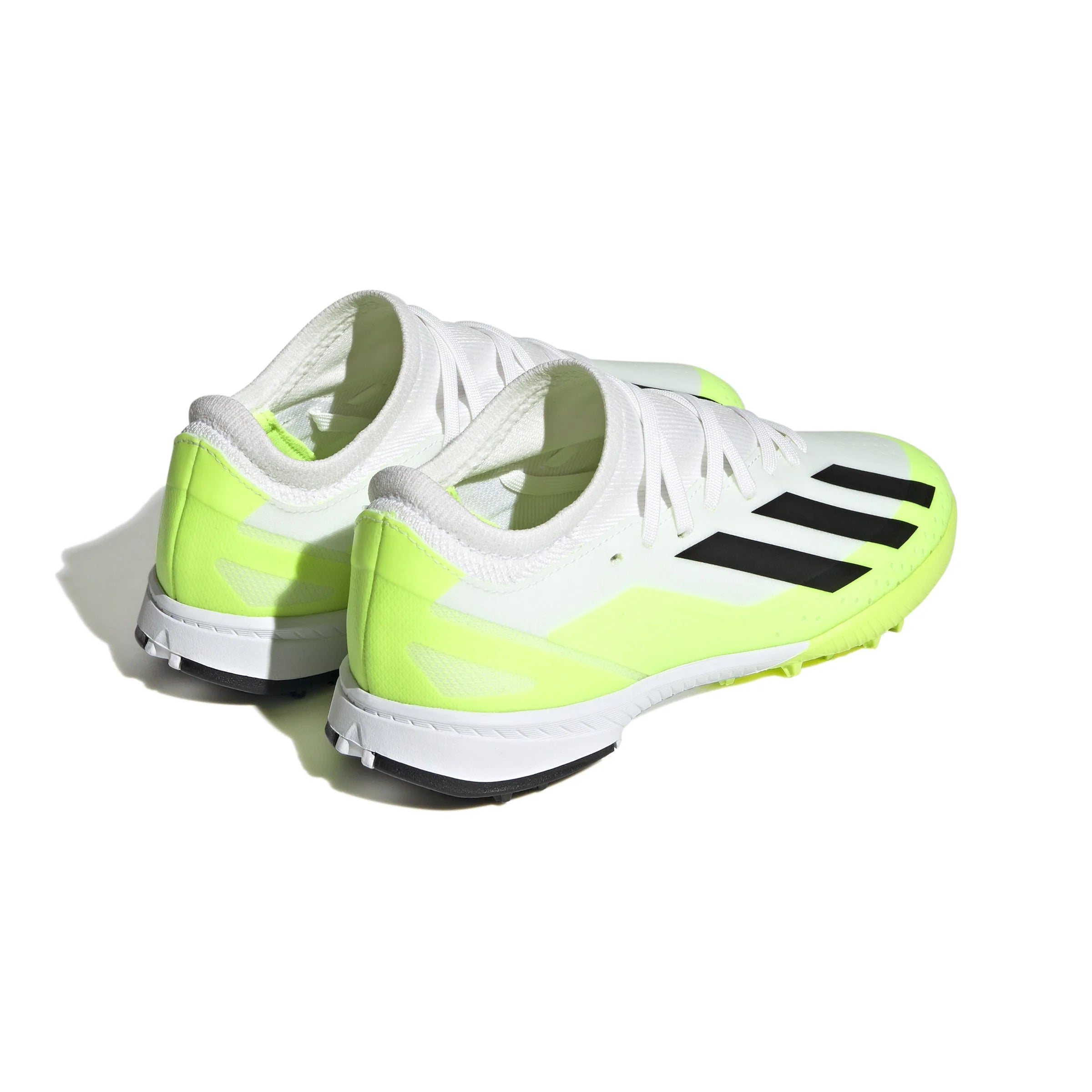 adidas X Crazyfast3 TF Junior Turf Soccer Cleats White Black