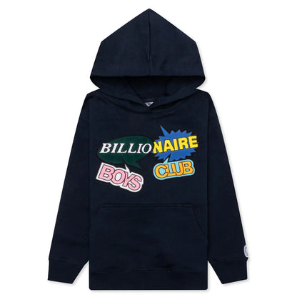Kids BB Talk Pullover Hoodie Navy Blazer