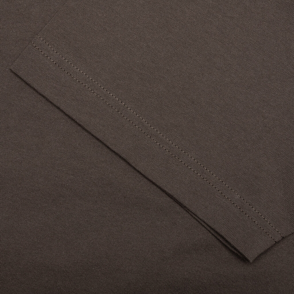Jersey Braque Pocket Tee Chocolate