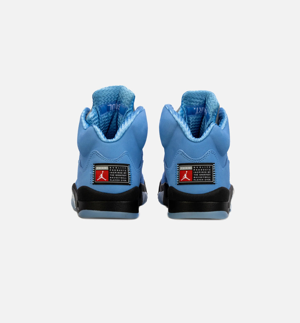 Air Jordan 5 Retro University Blue Mens Lifestyle Shoe Blue Limit One Per Customer