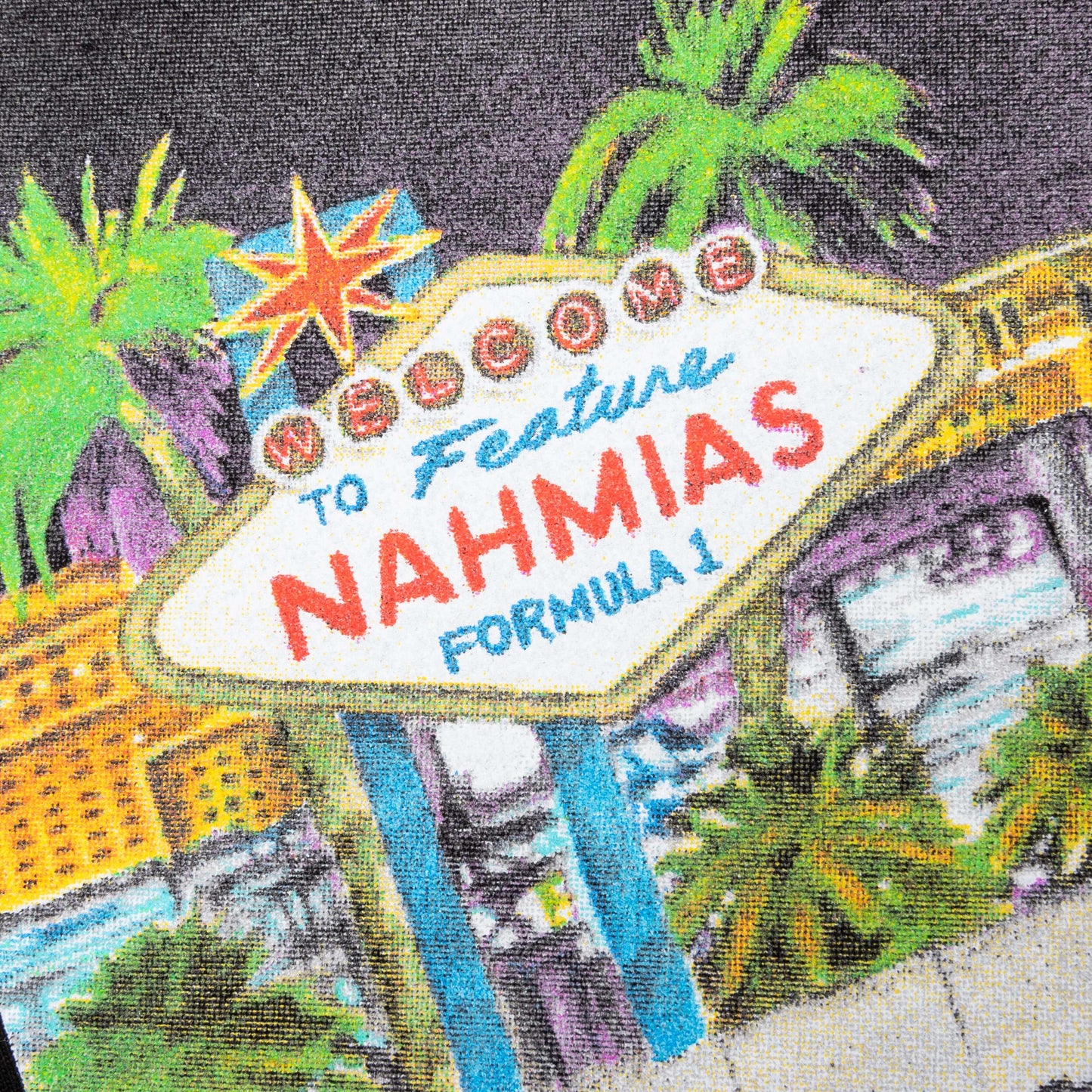 Feature x Nahmias Street Circuit Tee Black