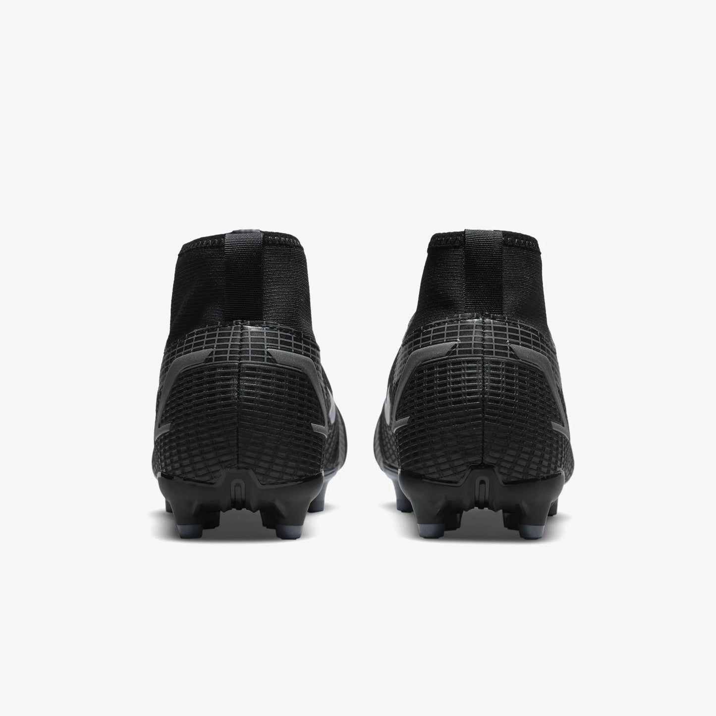 Nike JR Mercurial Superfly 8 Academy Firm Ground Soccer Cleats Black Iron Grey