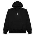 Brooklyn Fleece Graphic Pullover Hoodie Black White