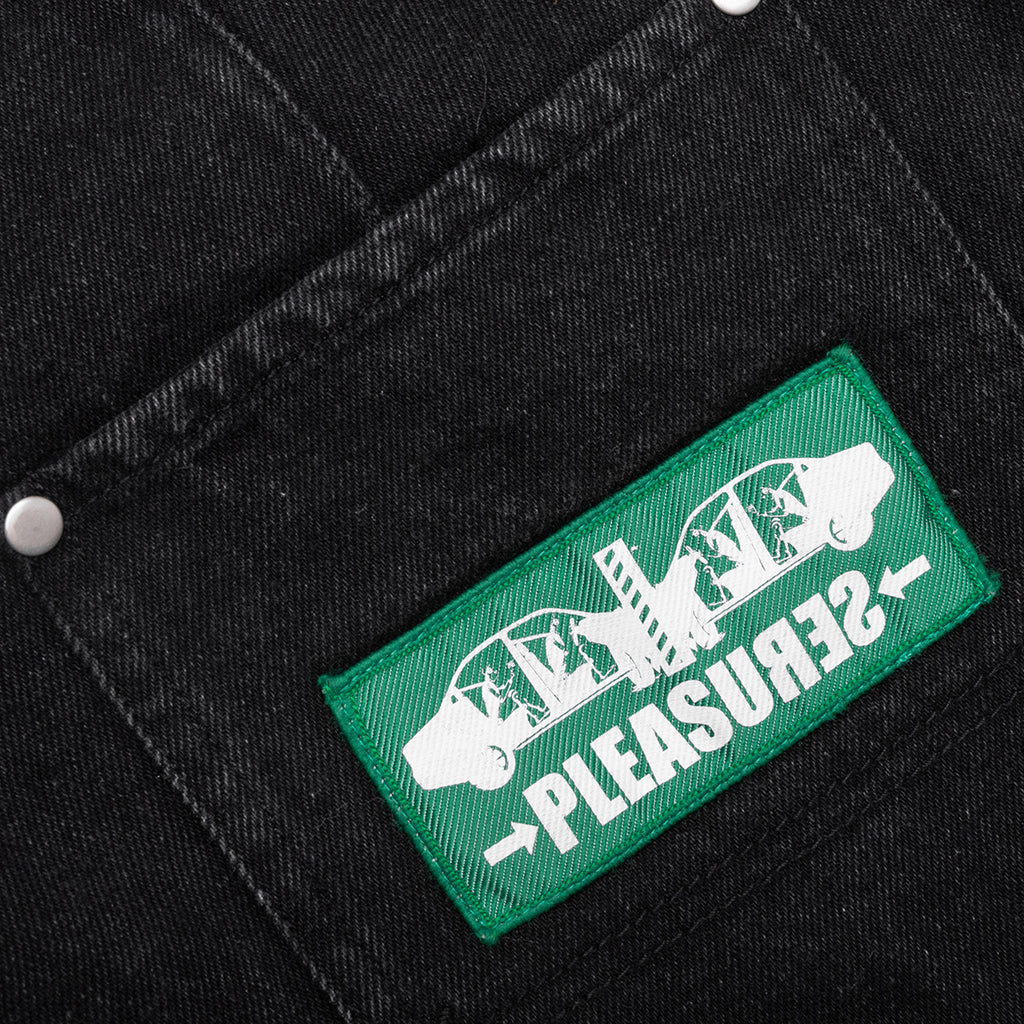 Collision Jorts Faded Black