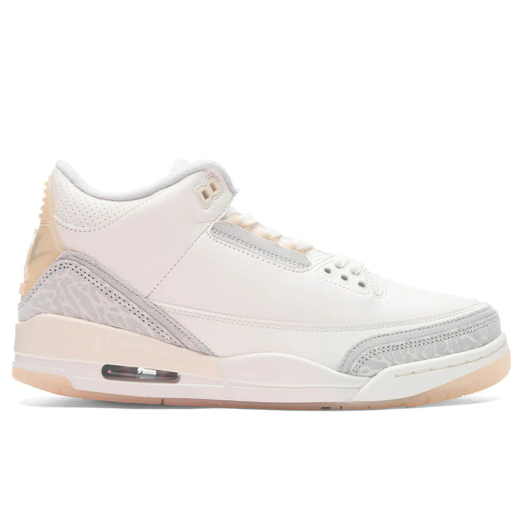 Air Jordan 3 Retro Craft Ivory Grey Mist Cream
