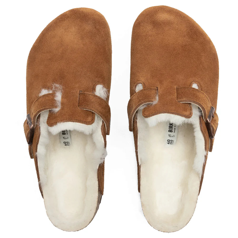 Wide Boston Shearling Mink