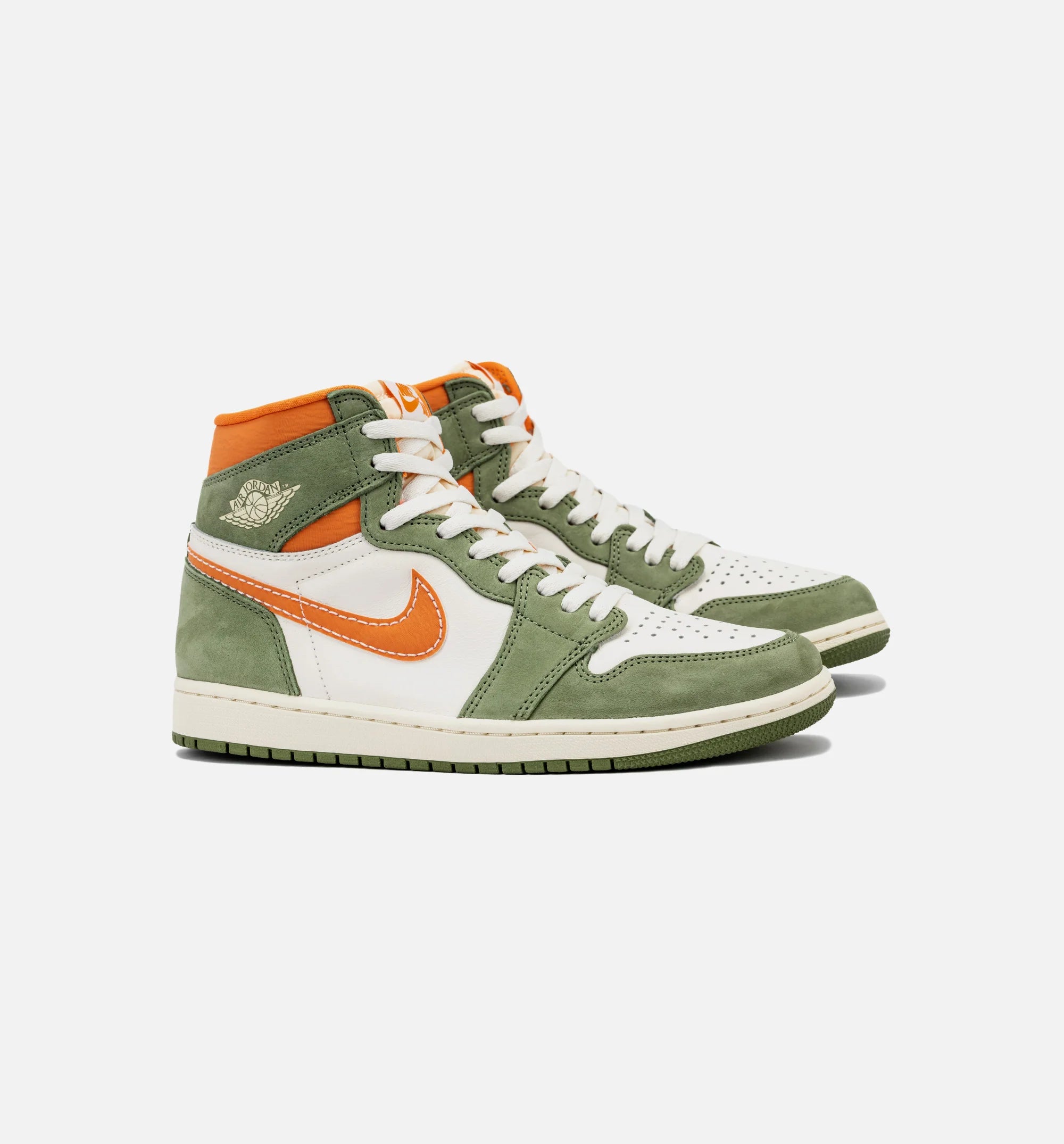 Air Jordan 1 High OG Craft Celadon Mens Lifestyle Shoe Celadon Bright Mandarin Coconut Milk