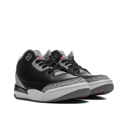 Air Jordan 3 Retro PS Black Cement Black Fire Red Cement Grey Summit White