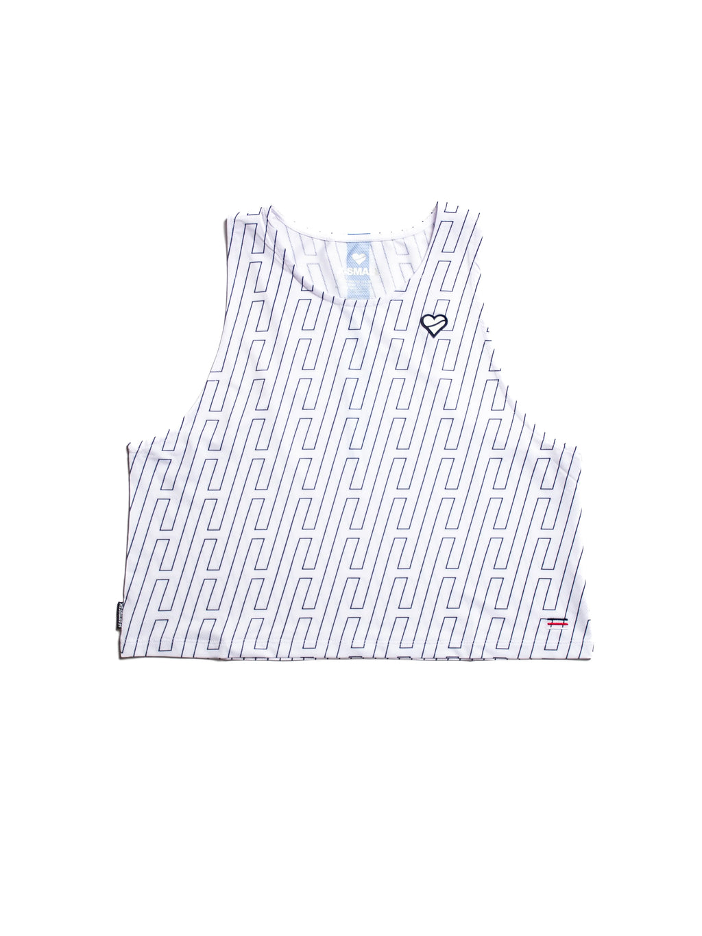 Heartbreak Womens 606 Monogram Crop