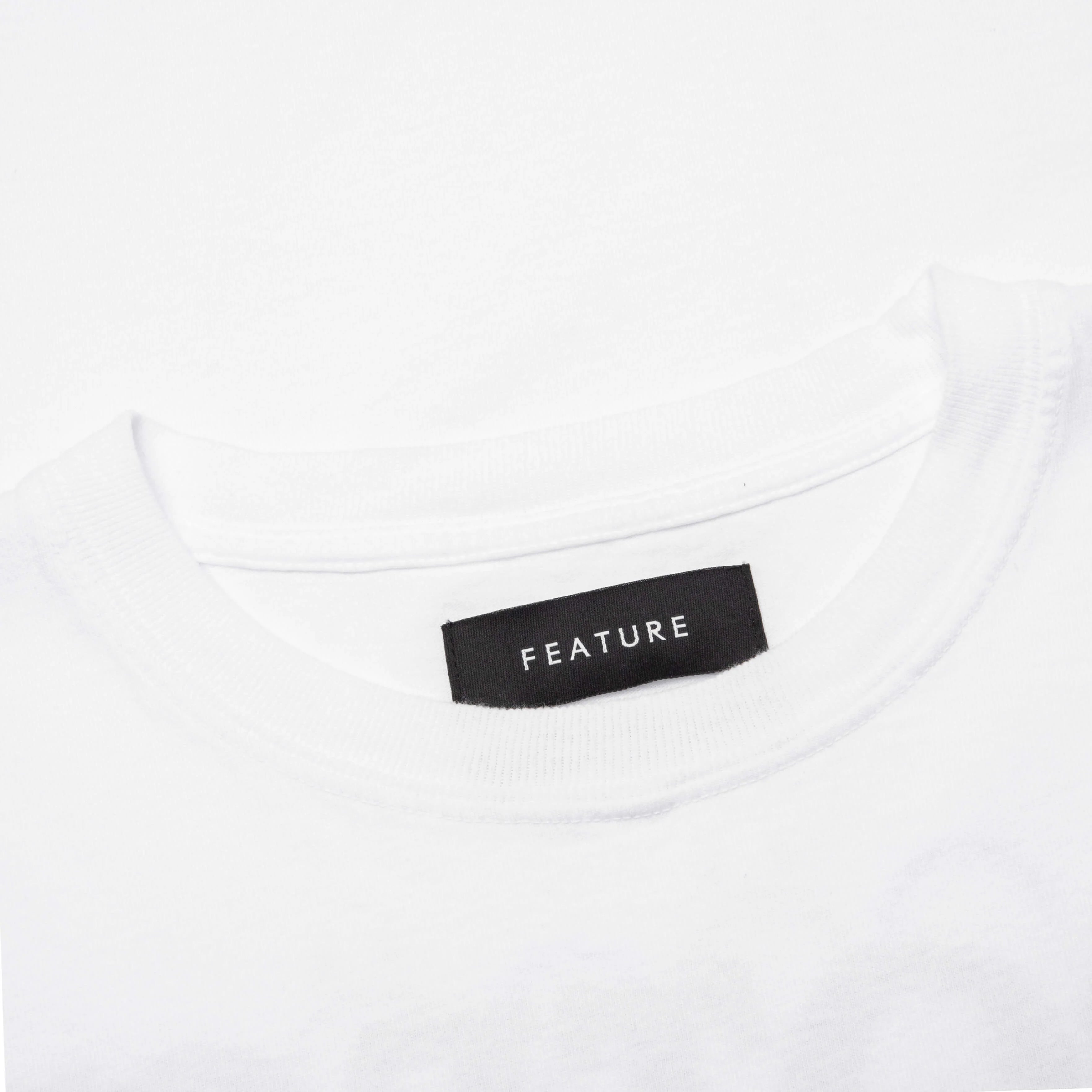 Feature x UNLV Protect Your Rebel L S Tee White