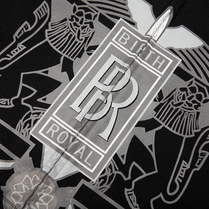 Royce Crown Hoodie Black