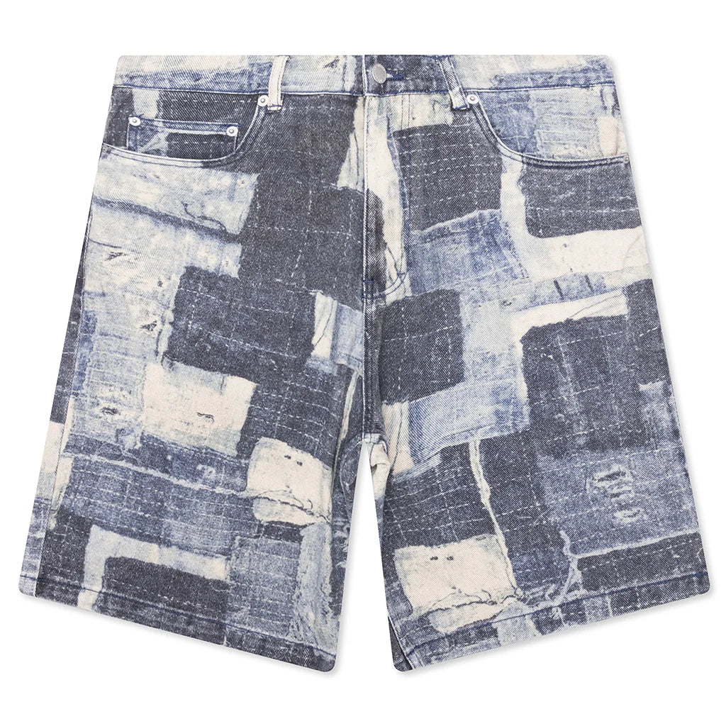 Boro Baggy Jorts Indigo