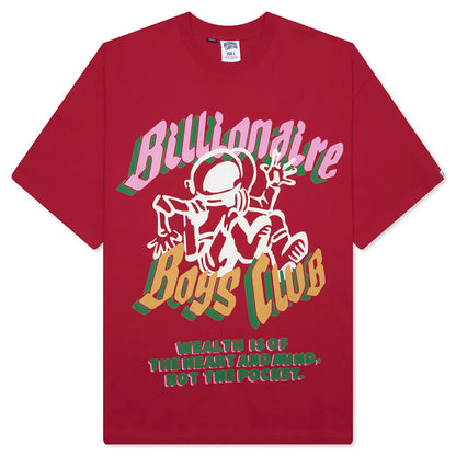 Dancetronaut Cropped Tee Red