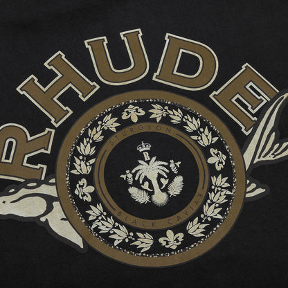 Rhude Black Caviar Tee Vintage Black