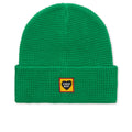 Waffle Beanie Green