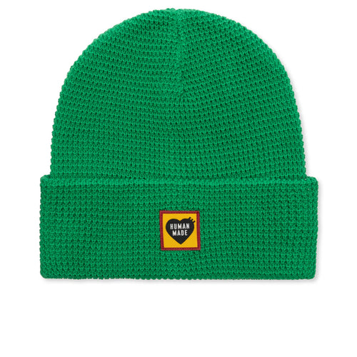 Waffle Beanie Green