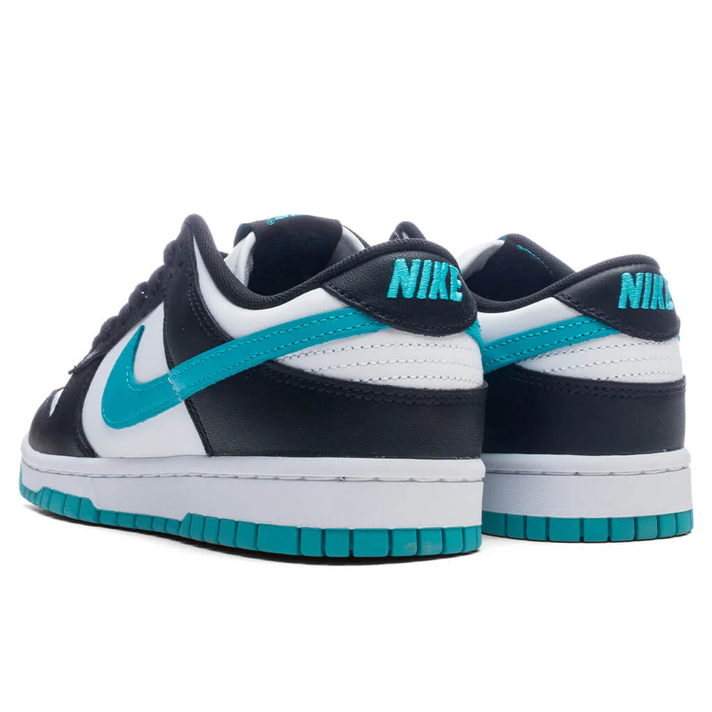 Dunk Low Retro White Dusty Cactus Black