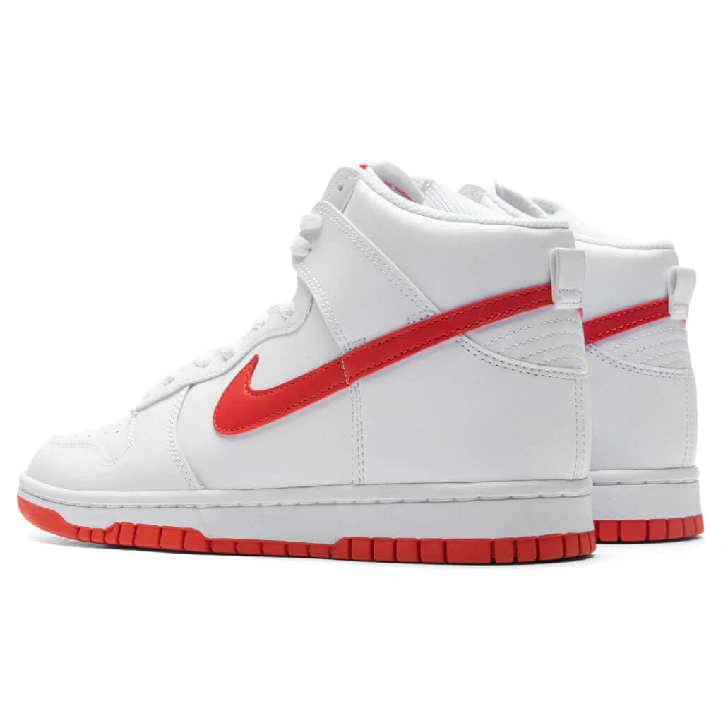 Dunk Hi Retro White Picante Red White