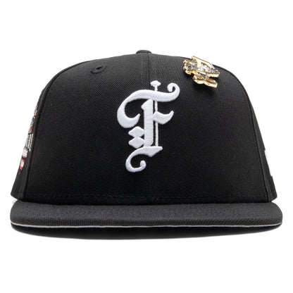 Feature x New Era 59FIFTY Fitted Old English F Wynn Black White