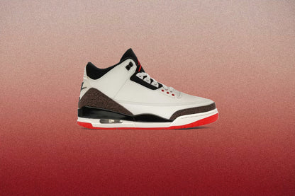 Air Jordan 3 Retro OG Worlds Best Dad Sail Black University Red Pale Ivory