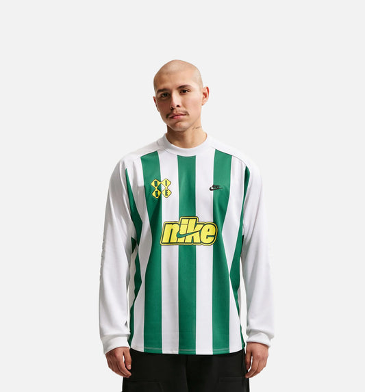 Sportswear Club Goalie Mens Long Sleeve Shirt Malachite White Lightning