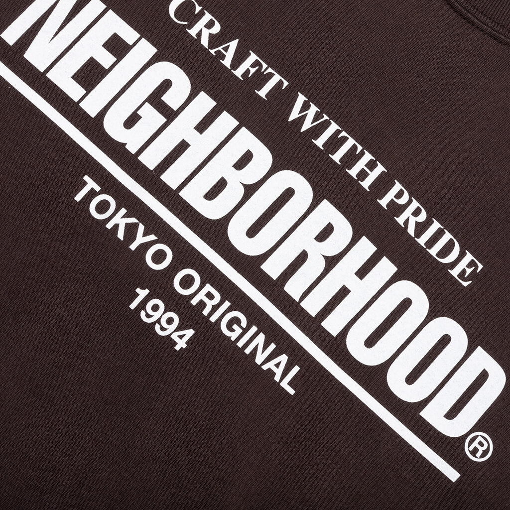 NH S S Tee 1 Brown