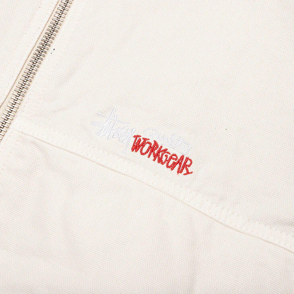 Canvas Insulated Work Jacket Bone