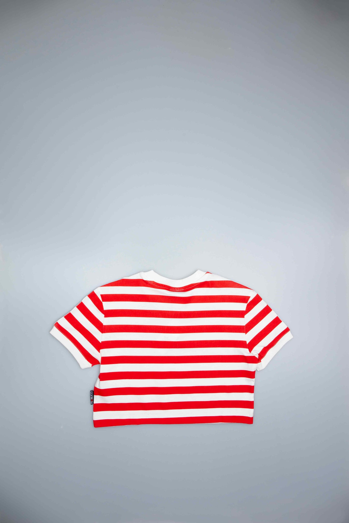 adidas X Fiorucci Womens Crop Top White Red