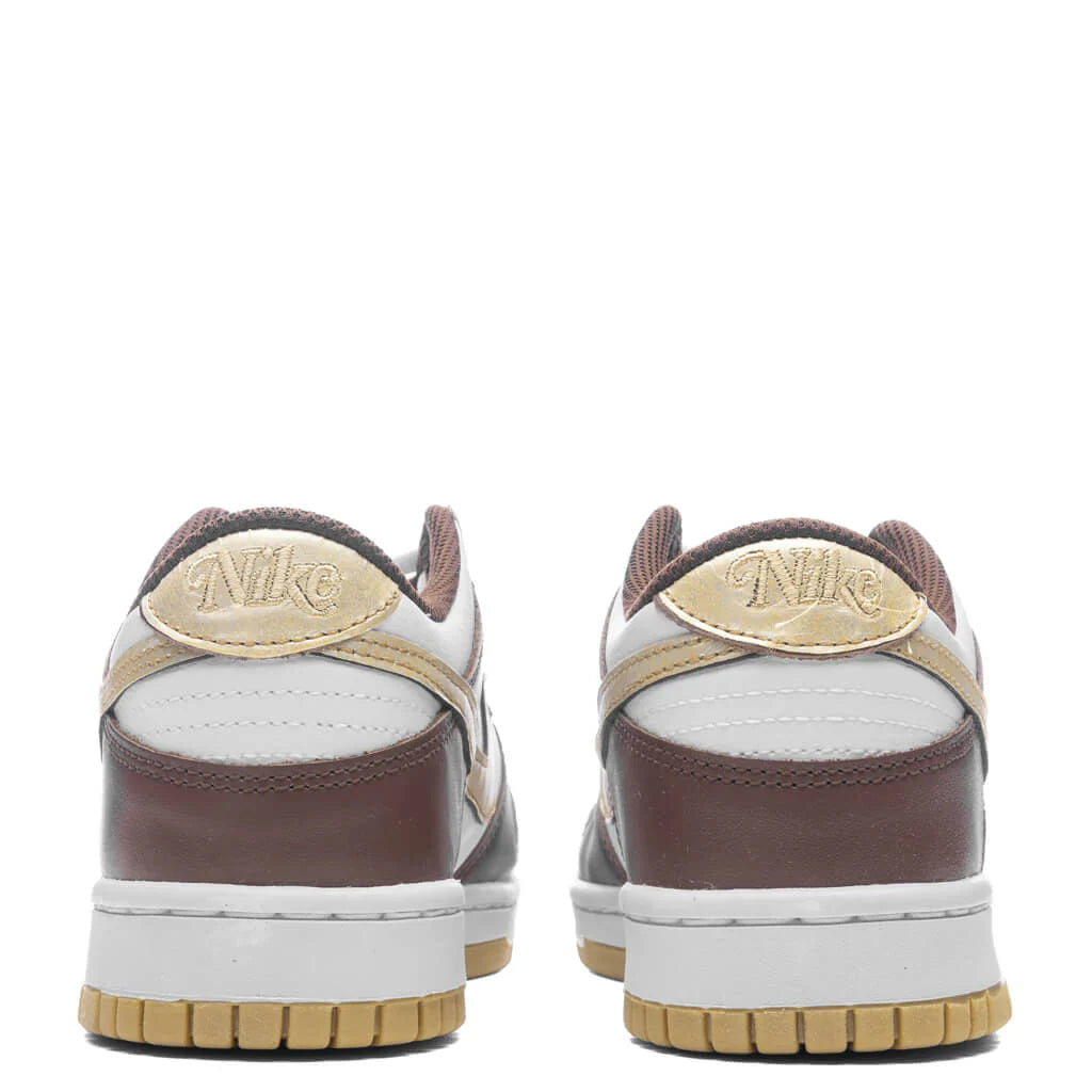 Dunk Low GS White Metallic Gold White Cacao Wow
