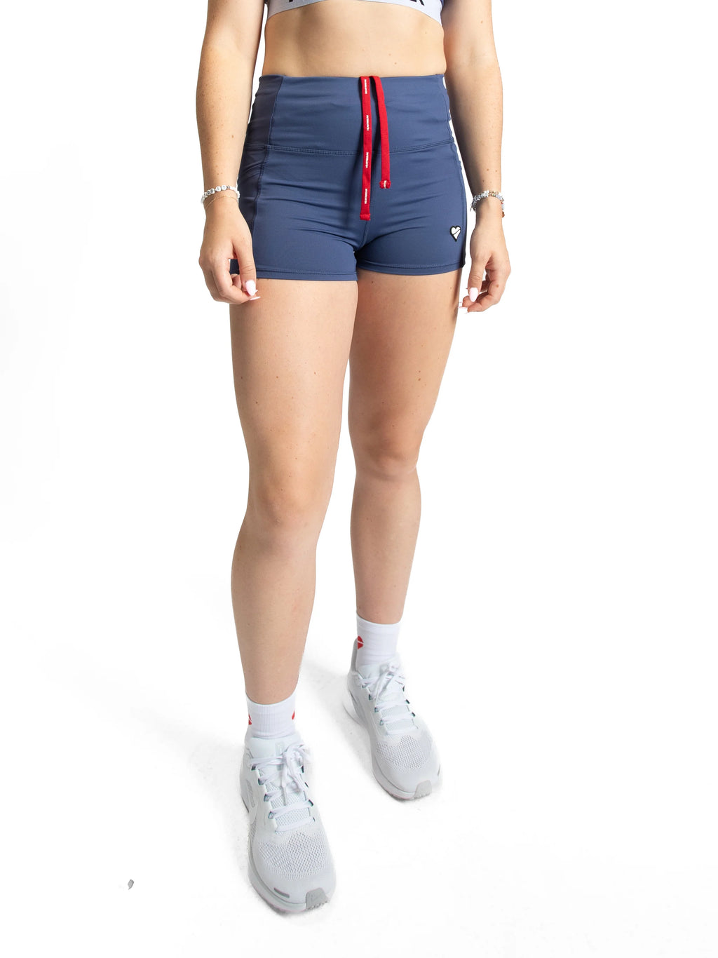 Heartbreak Womens Triple Pocket 2 Running Shorts