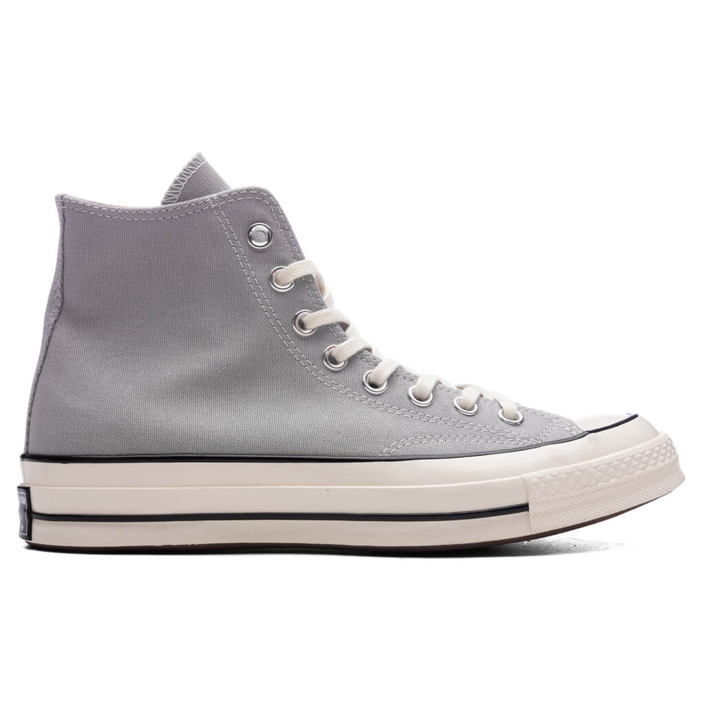 Chuck 70 Hi Grey Area Egret Black