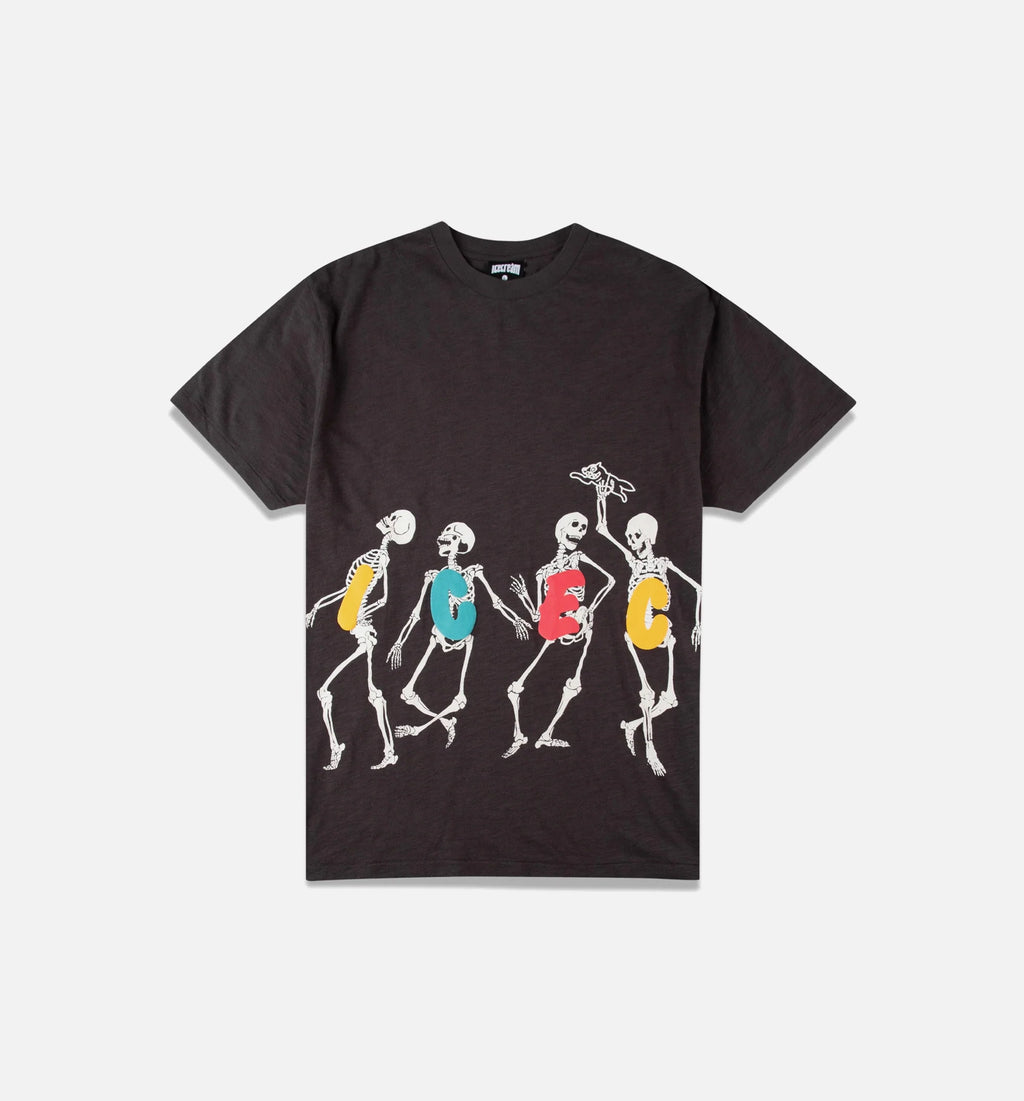Apocalypse Knit Short Sleeve Mens T Shirt Brown