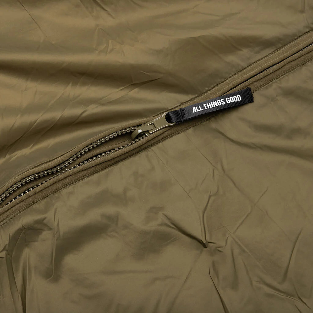 Sherman Convertible Puffer Vest Olive