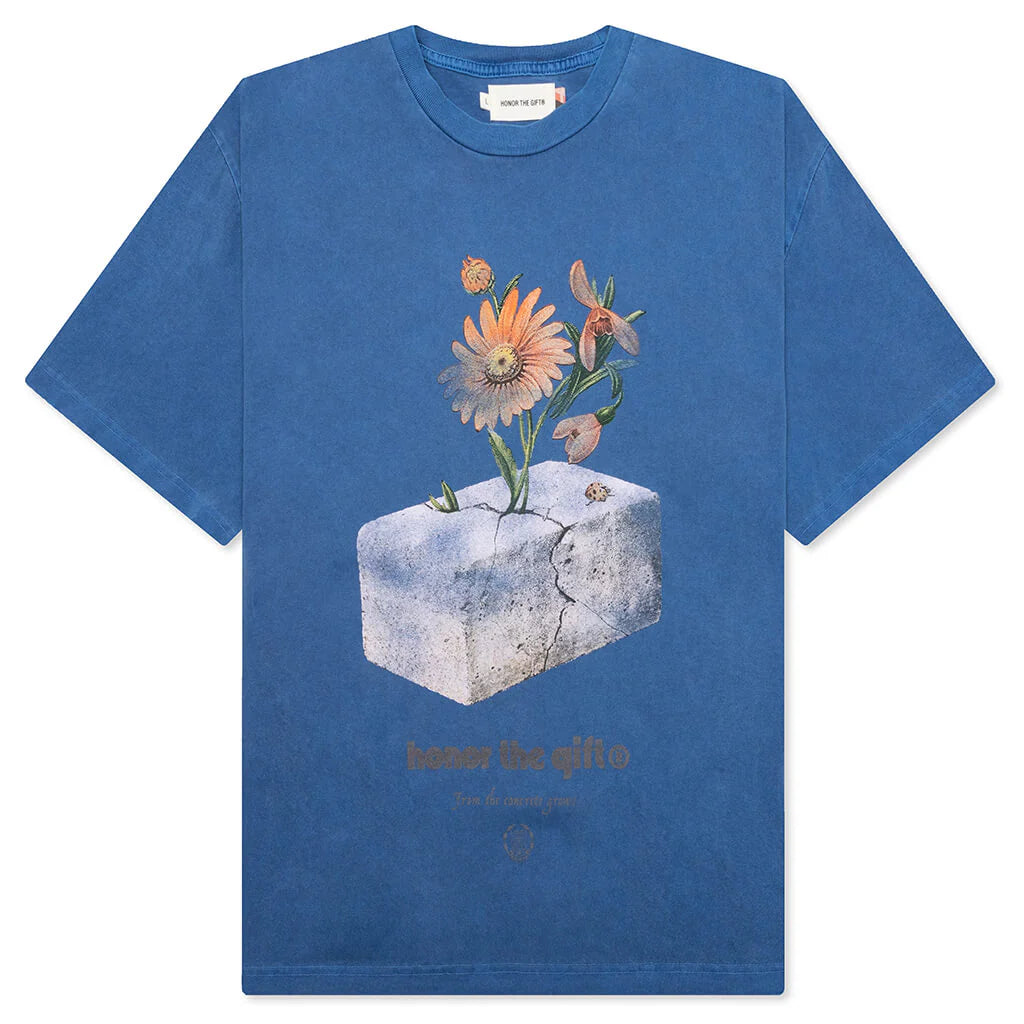 Concrete 20 S S Tee Blue