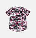 Puma X Trapstar Logo Tee Mens Barbados Cherry Camo