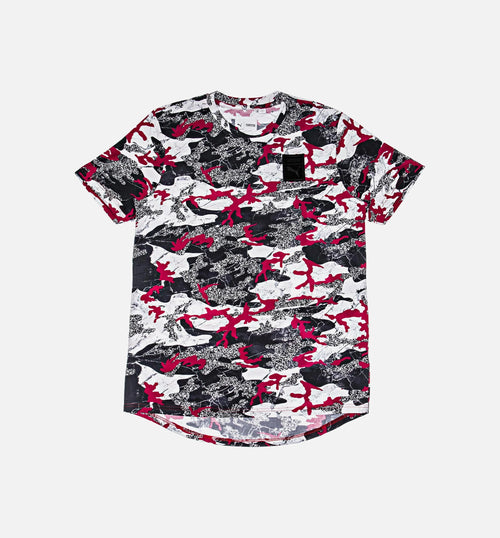 Puma X Trapstar Logo Tee Mens Barbados Cherry Camo