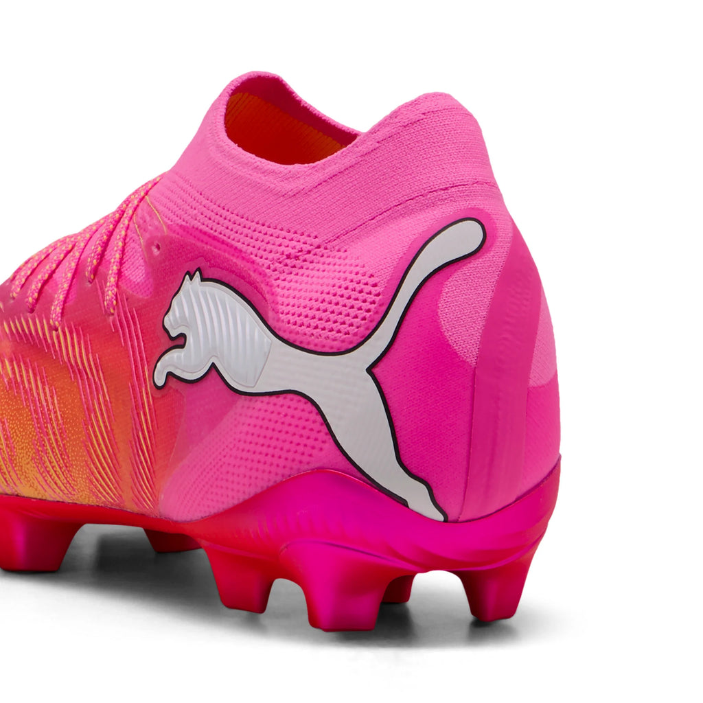 PUMA Future 9 Ultimate FG Firm Ground Mens Soccer Cleats Pink Aqua