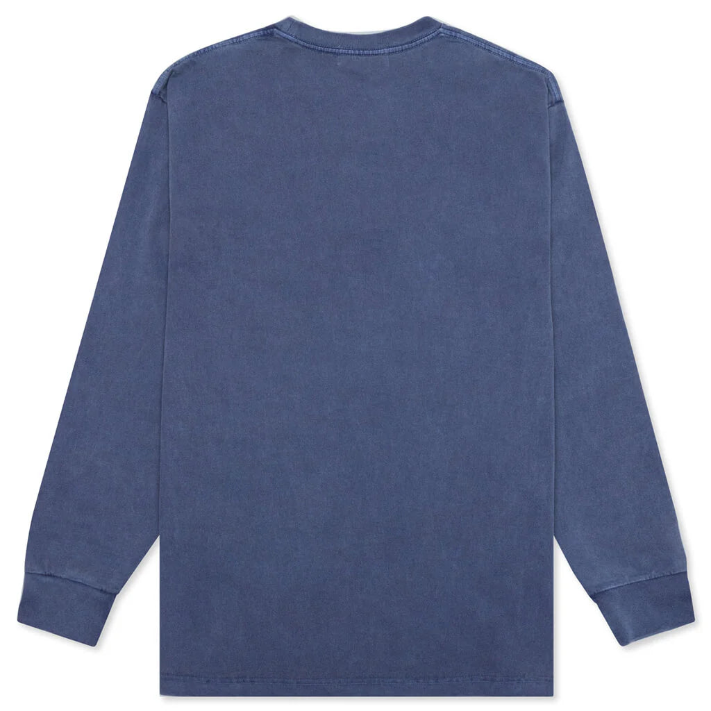 Overdye College L S Tee Navy