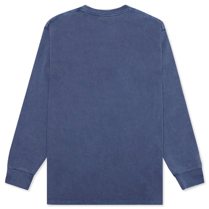 Overdye College L S Tee Navy