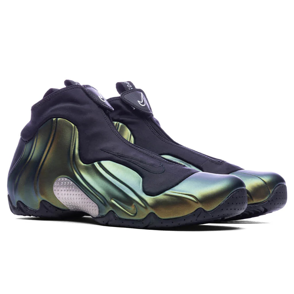 Air Flightposite QS Metallic Gold Black Metallic Silver