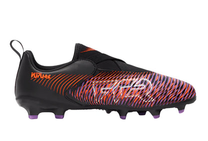 PUMA Future 8 Match Laceless FG AG Multi Ground Soccer Cleats Junior Black