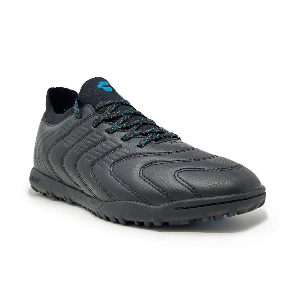 Charly Encore RL Turf Soccer Cleats Black Cyan