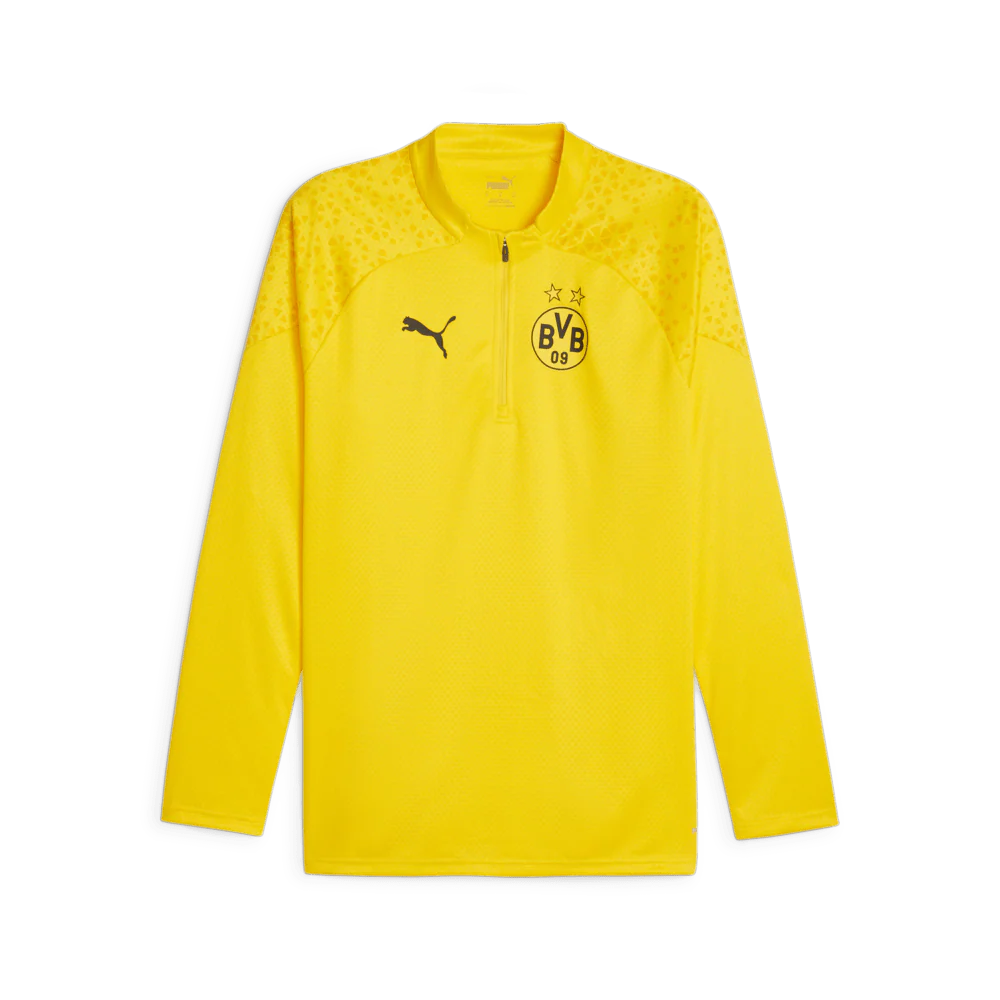 PUMA Borussia Dortmund Training 1 4 Zip Top