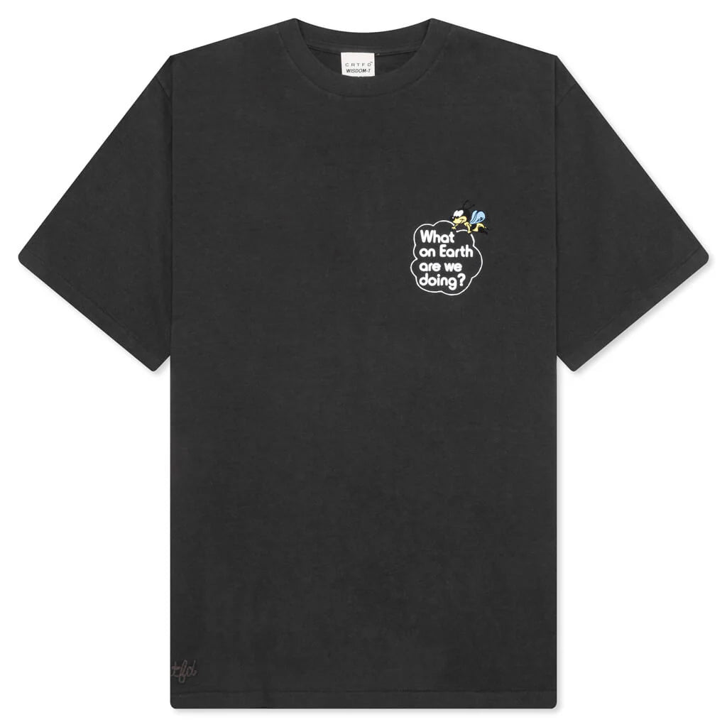 Bees T shirt Vintage Black