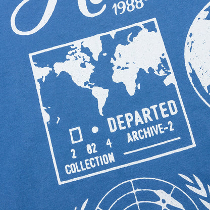 Travel T Shirt Blue
