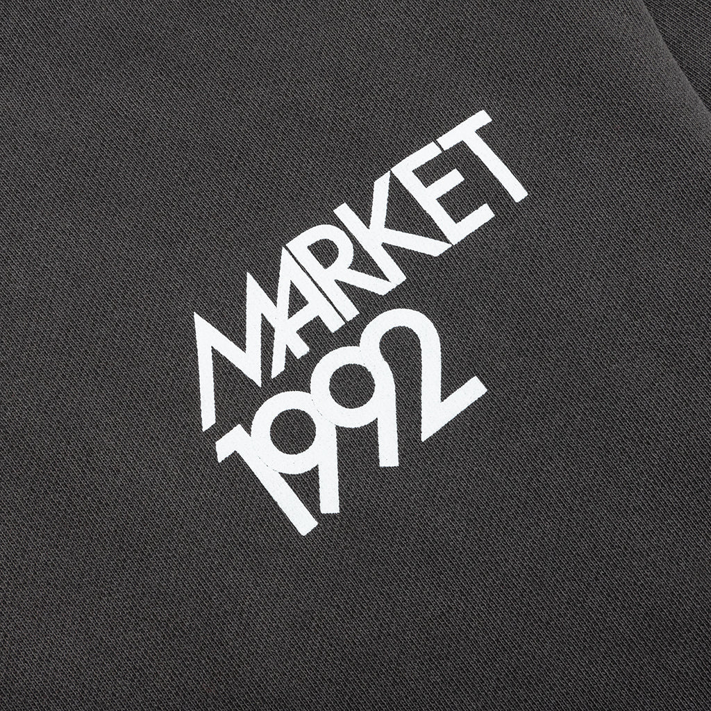 1992 Hoodie Washed Black