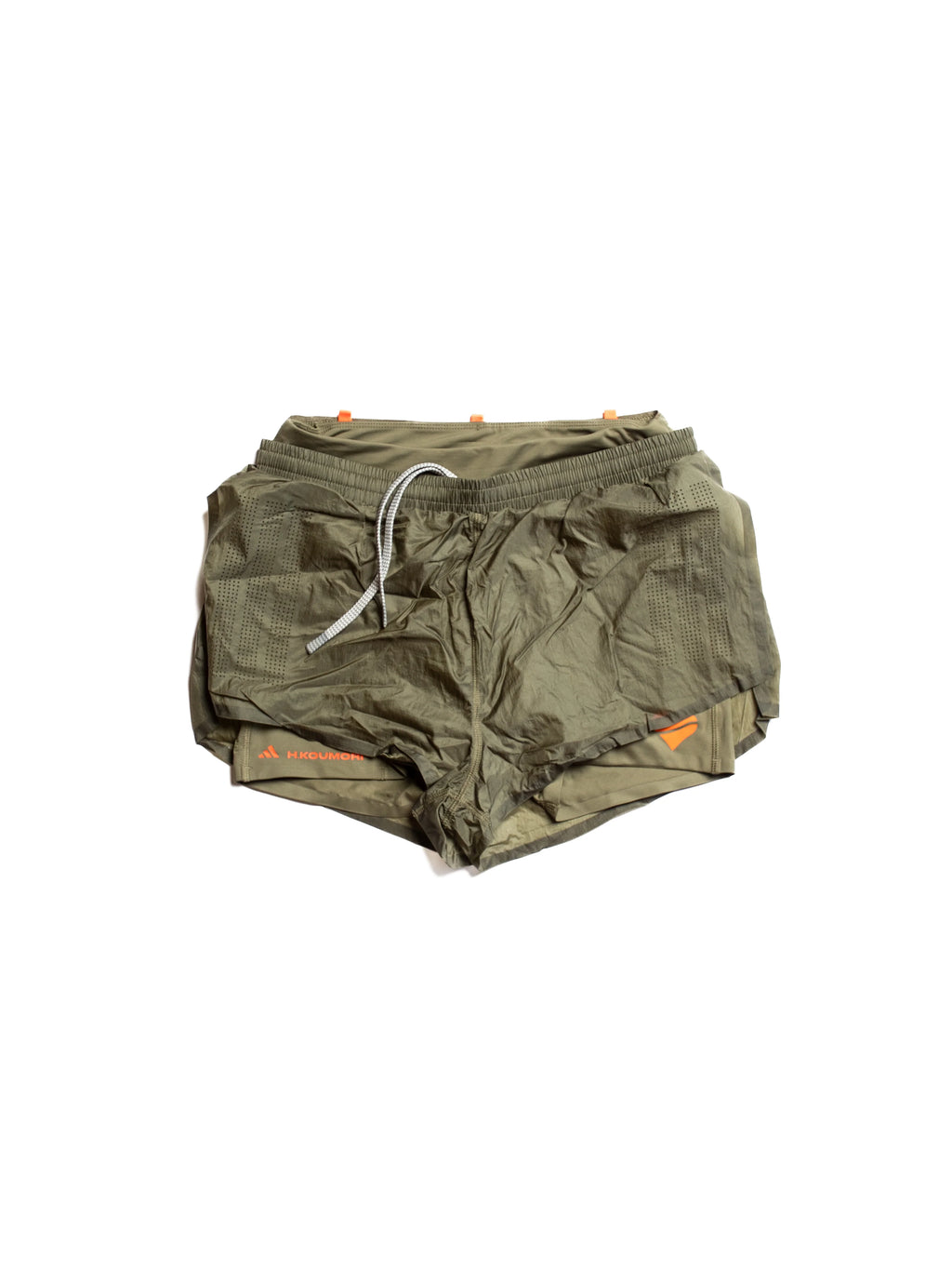 Adidas Womens Adi365 HKoumori Running 2 In 1 Shorts