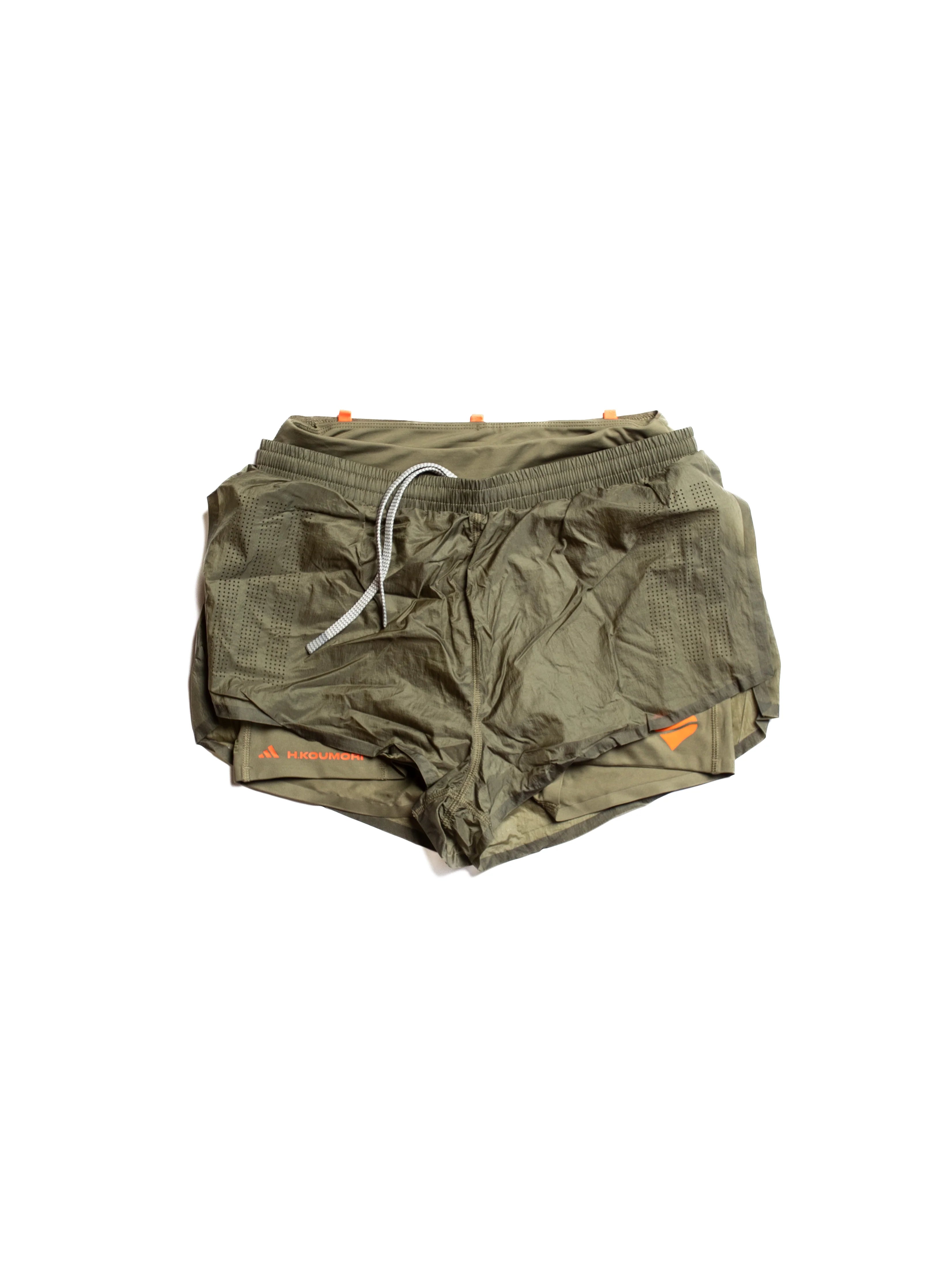 Adidas Womens Adi365 HKoumori Running 2 In 1 Shorts