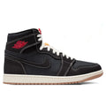Air Jordan 1 Retro High OG Flight Club Black University Red Sail Gum Medium Brown