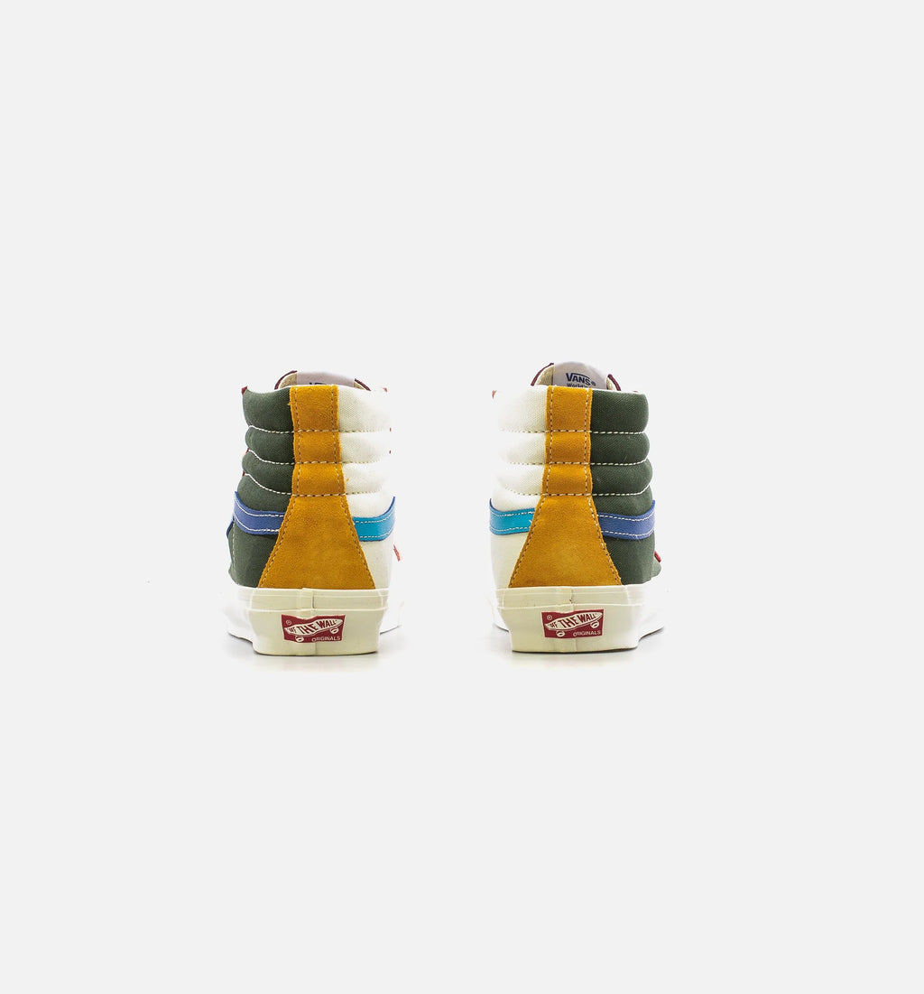 OG SK8 Hi LX Mens Lifestyle Shoe Yellow Green Blue Bone Red